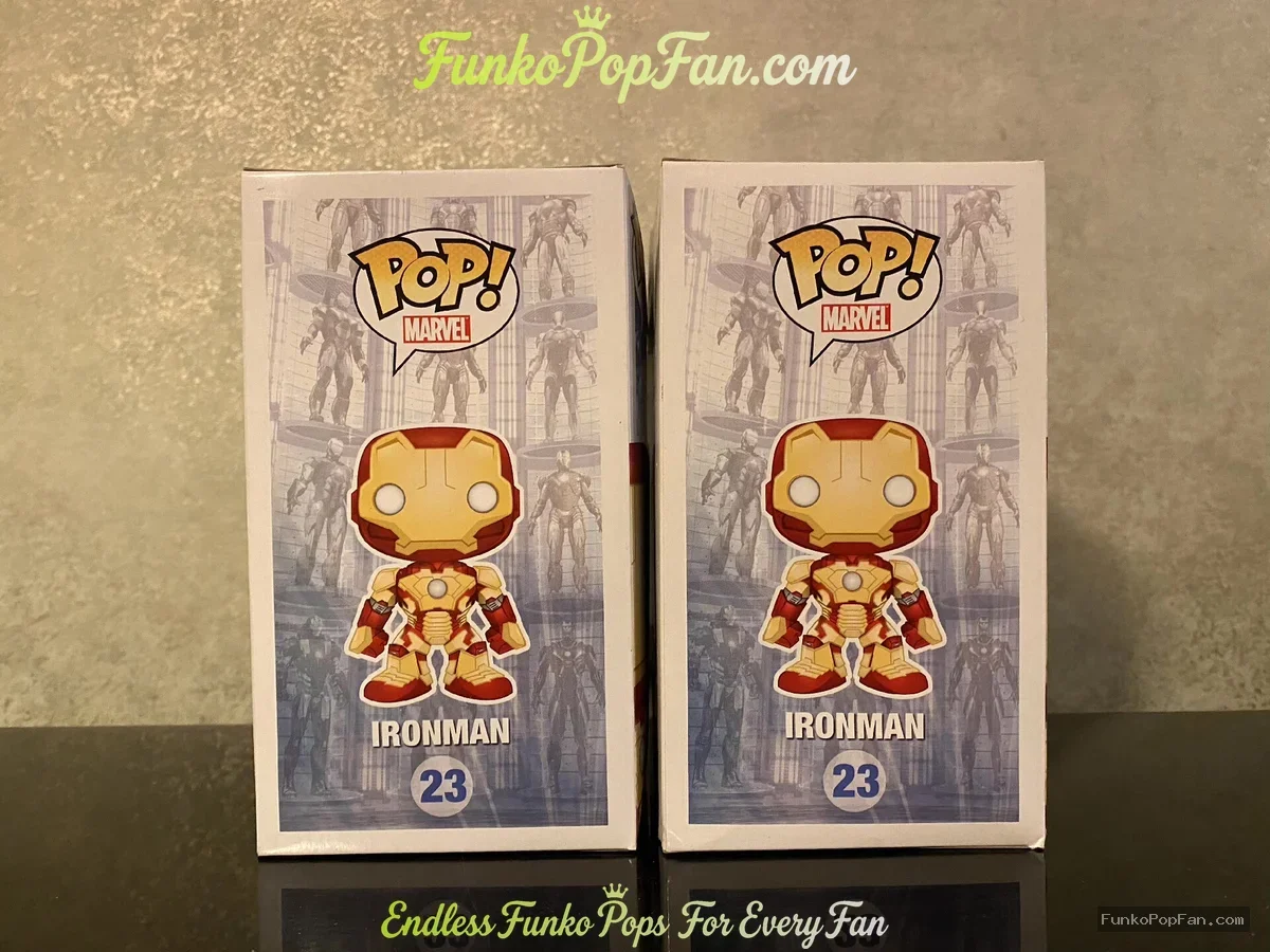Funko Pop! Marvel Iron Man #23 Iron Man X1 Vinyl Figure Bobblehead Vaulted Collectible With Protecto - Funko Pop Figure