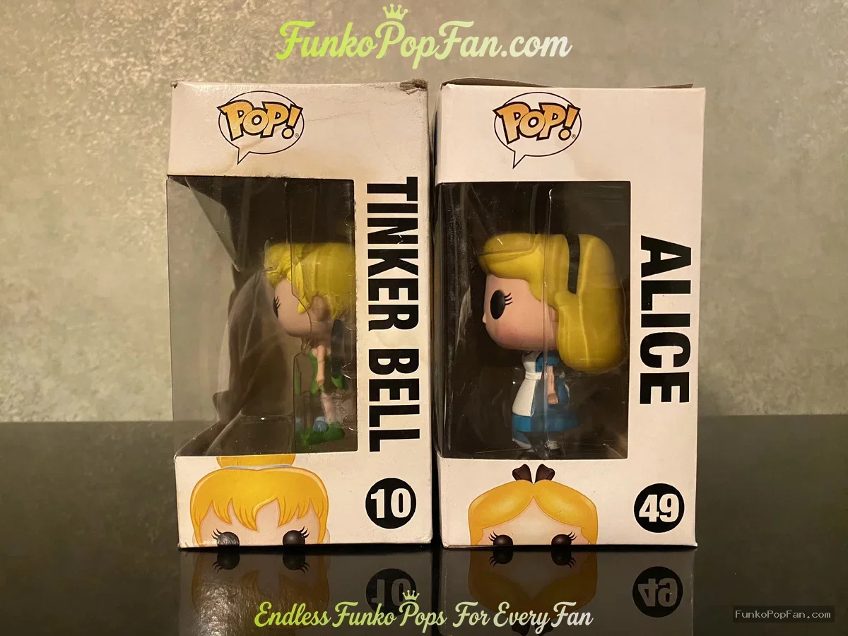 Funko Pop! Disney #49 Alice Vinyl Figure Bobblehead Vaulted Collectible With Protector - Funko Pop Figure
