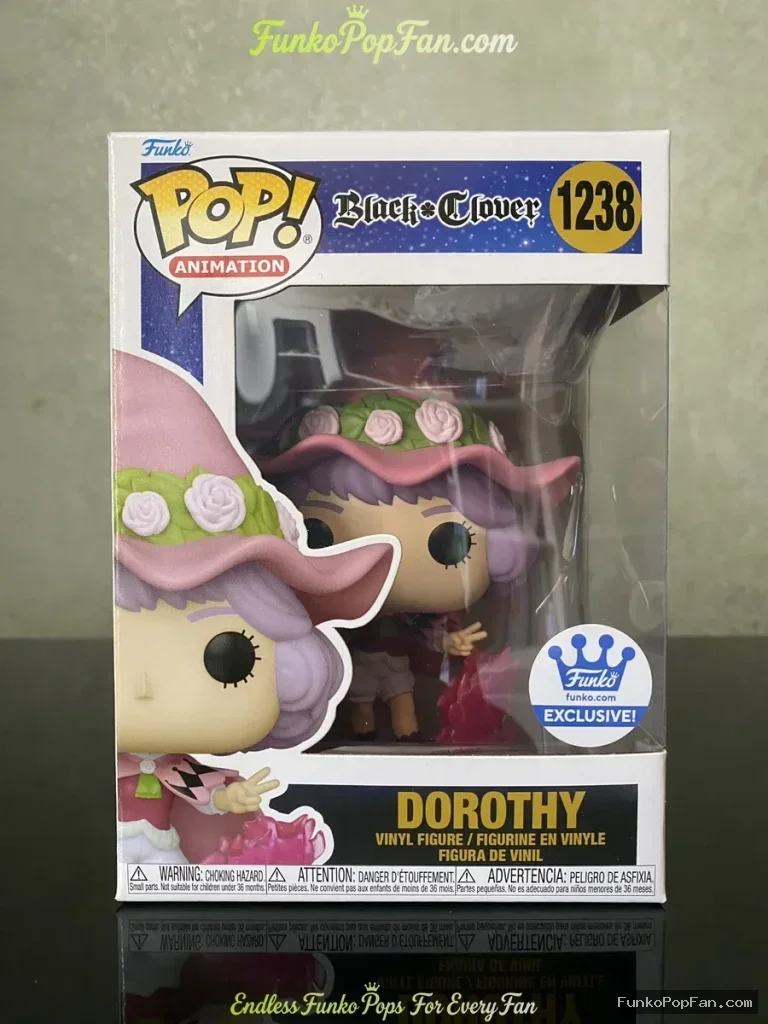 #1238 Animation Black Clover Dorothy Vinyl Figure Bobblehead Vaulted Collectible With Protector Funko Pop Figure