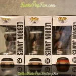Funko Pop! Sports NBA #01 LeBron James Cleveland Cavaliers Home + Away Set of 3 Vinyl Figure Bobbleh - Funko Pop Figure