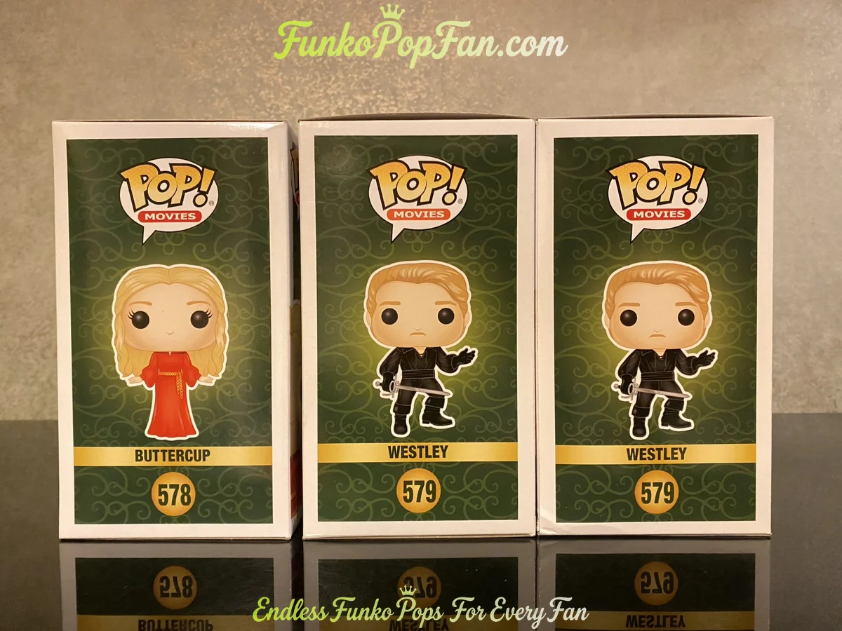 Funko Pop! Harry Potter Buttercup & Westley #578/579 Vinyl Figure Bobblehead Vaulted Collectible Wit - Funko Pop Figure