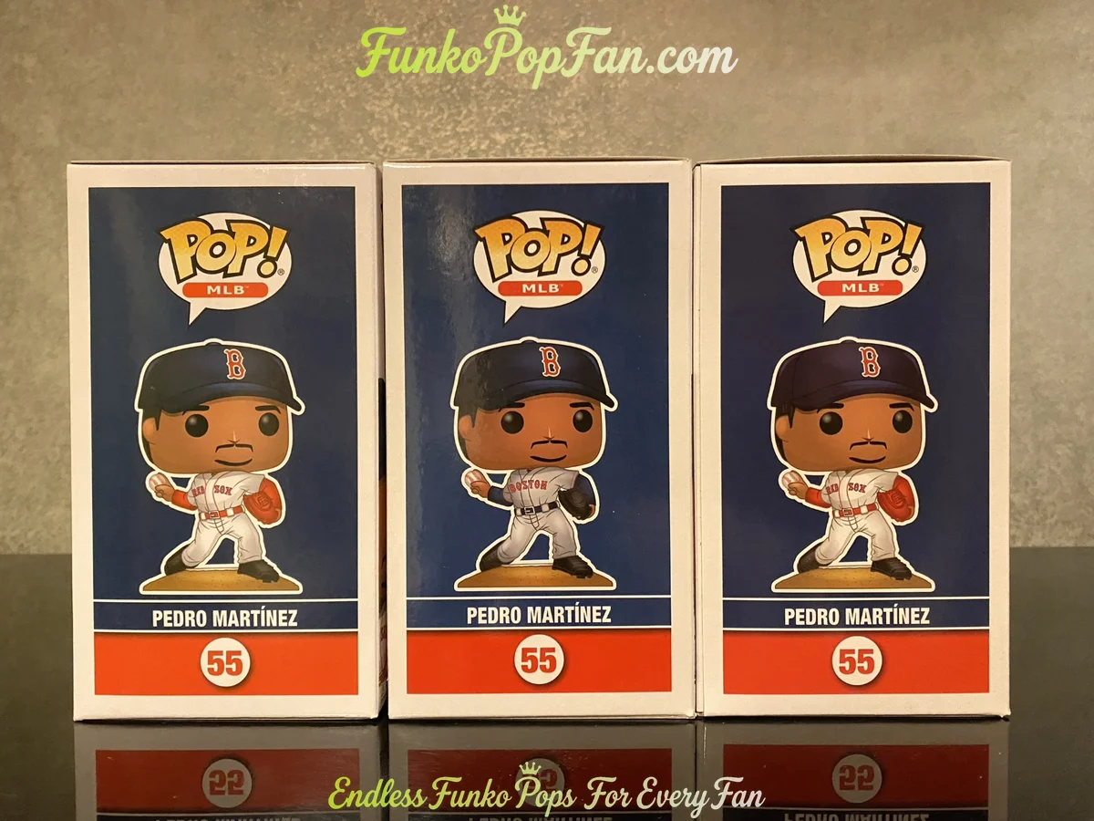 Bundle Funko Pop! MLB #55 Pedro Martinez Red Sox Exclusive + #55 Pedro Martinez Red Sox Exclusive +  - Funko Pop Figure