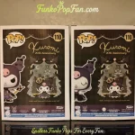 Bundle Funko Pop! Sanrio Kuromi Royal Outfit #110 Chase + Common Vinyl Figure Bobblehead Vaulted Col - Funko Pop Figure