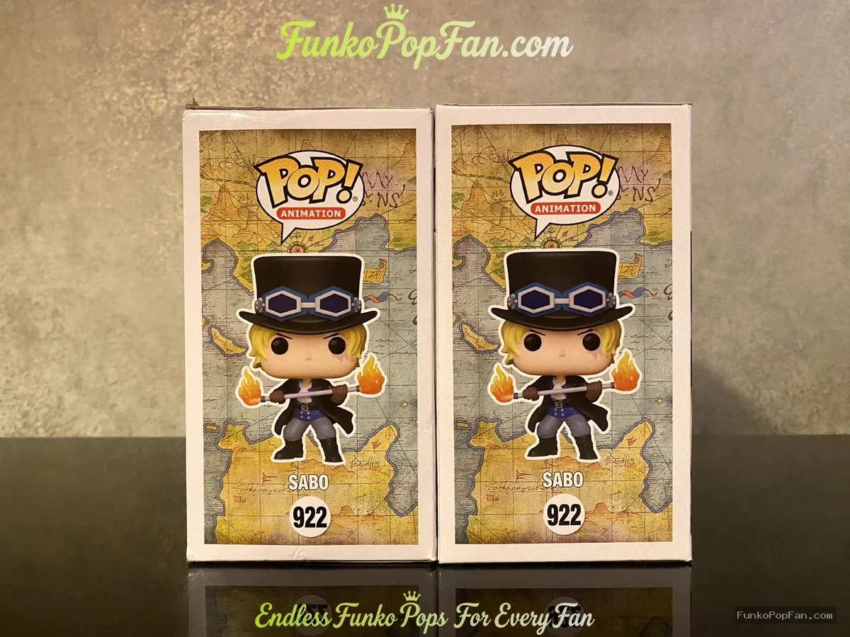 Funko Pop! Animation #922 Sabo X1 Vinyl Figure Bobblehead Vaulted Collectible With Protector - Funko Pop Figure