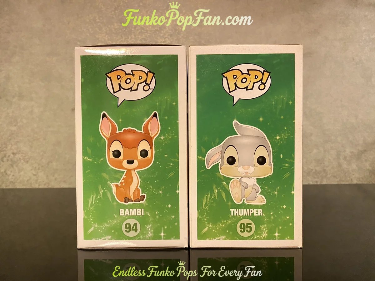 Bundle Funko Pop! Disney Bambi #94 Bambi (Flocked) Vinyl Figure Bobblehead Vaulted Collectible With  - Funko Pop Figure