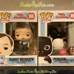 Movies Billy Madison #898 Danny McGrath / #899 Penguin with Cocktail (Flocked) Vinyl Figure Bobblehead Vaulted Collectible With Protector Funko Pop Figure