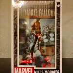 Marvel Miles Morales #15 (Comic Covers: Ultimate Fallout Spider-Man) Vinyl Figure Bobblehead Vaulted Collectible With Protector Funko Pop Figure