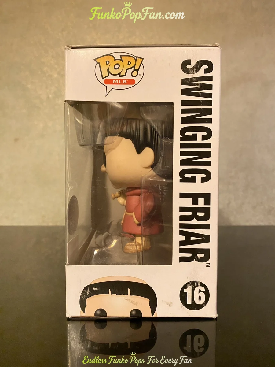 Funko Pop! MLB Mascots #16 Swinging Friar Vinyl Figure Bobblehead Vaulted Collectible With Protector - Funko Pop Figure