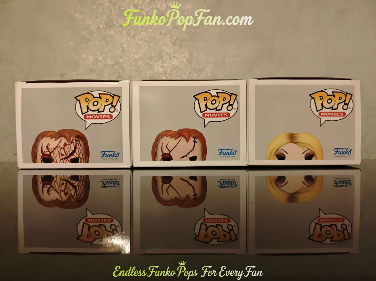 Bundle Funko Pop! Movies Child's Play #1694 Chucky / Chucky #1249 / Tiffany #1250 Vinyl Figure Bobbl - Funko Pop Figure