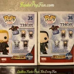 Funko Pop! Marvel Thor The Dark World #35 Thor + #36 Loki Vinyl Figure Bobblehead Vaulted Collectibl - Funko Pop Figure