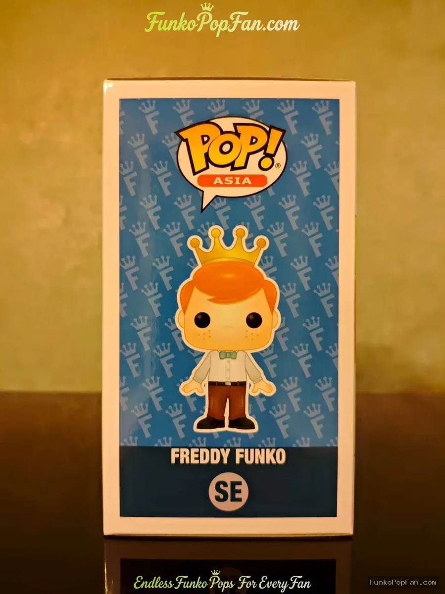 Funko Pop! Asia SE #1 Freddy Funko Vinyl Figure Bobblehead Vaulted Collectible With Protector - Funko Pop Figure