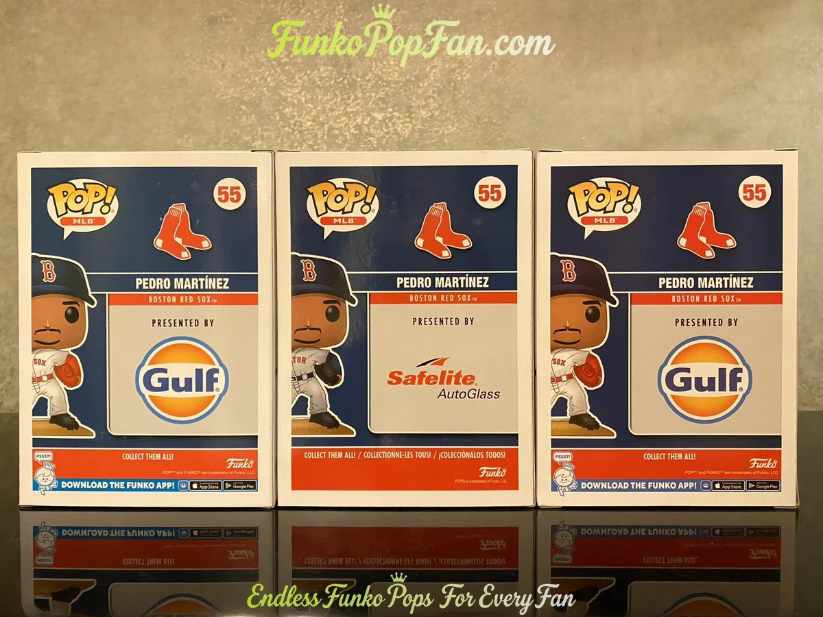 Bundle Funko Pop! MLB #55 Pedro Martinez Red Sox Exclusive + #55 Pedro Martinez Red Sox Exclusive +  - Funko Pop Figure