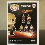 Funko Pop! Television The Flash #215 Reverse Flash Vinyl Figure Bobblehead Vaulted Collectible With  - Funko Pop Figure