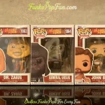 Bundle Funko Pop! Movies Planet of the Apes #1863 Dr. Zaius / General Ursus #1864 / John Brent #1865 Vinyl Figure Bobblehead Vaulted Collectible With Protector Funko Pop Figure