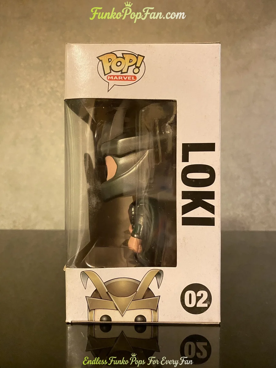 Funko Pop! Marvel Thor #02 Loki 2013 Early edition #261414 Vinyl Figure Bobblehead Vaulted Collectib - Funko Pop Figure