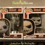 Bundle Funko Pop Rocks Slipknot Clown (#297) Jay (#298) Mick (#299) Vinyl Figure Bobblehead Vaulted Collectible With Protector Funko Pop Figure