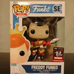 Asia SE #100 Freddy Funko (Limited Edition) Vinyl Figure Bobblehead Vaulted Collectible With Protector Funko Pop Figure