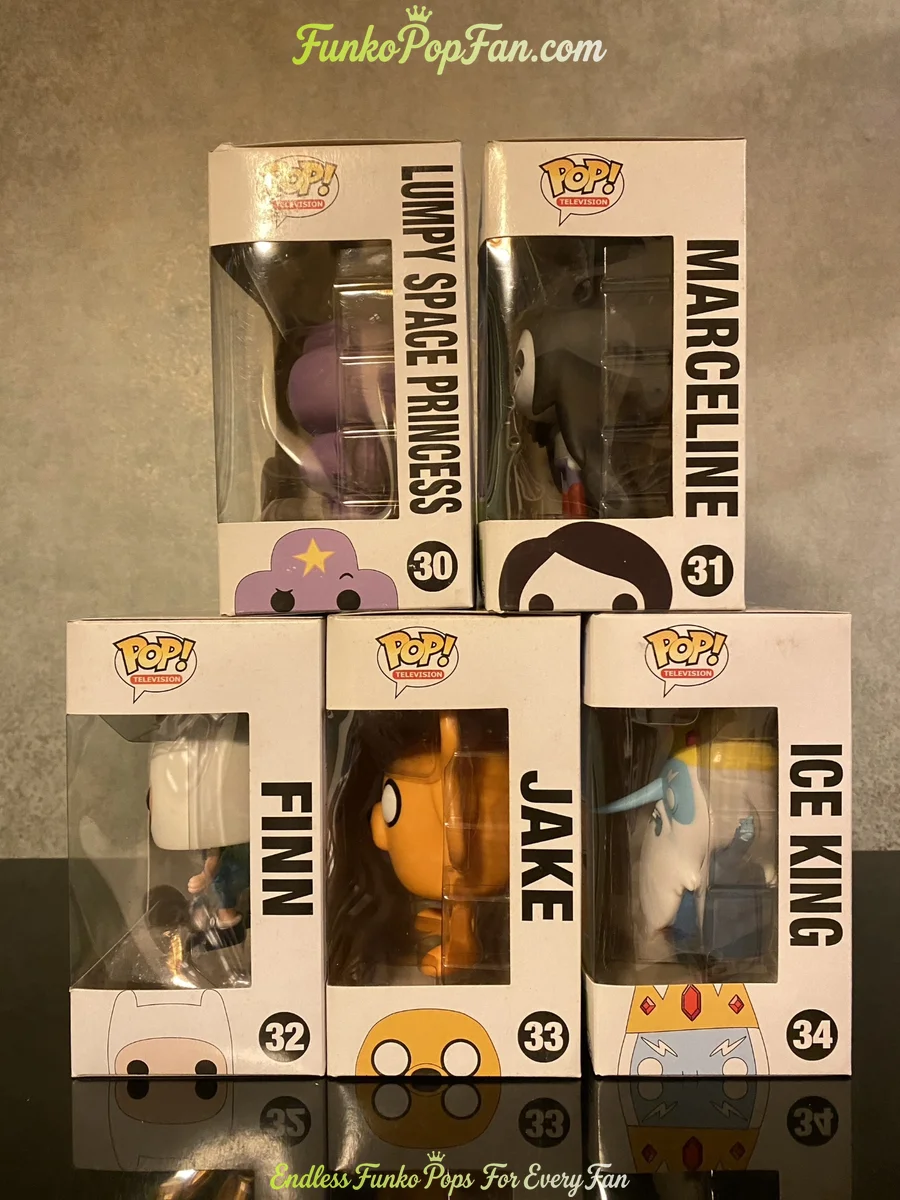 Bundle Funko Pop! Television Adventure Time #30 Lumpy Space Princess / #31 Marceline / #32 Finn / #3 - Funko Pop Figure