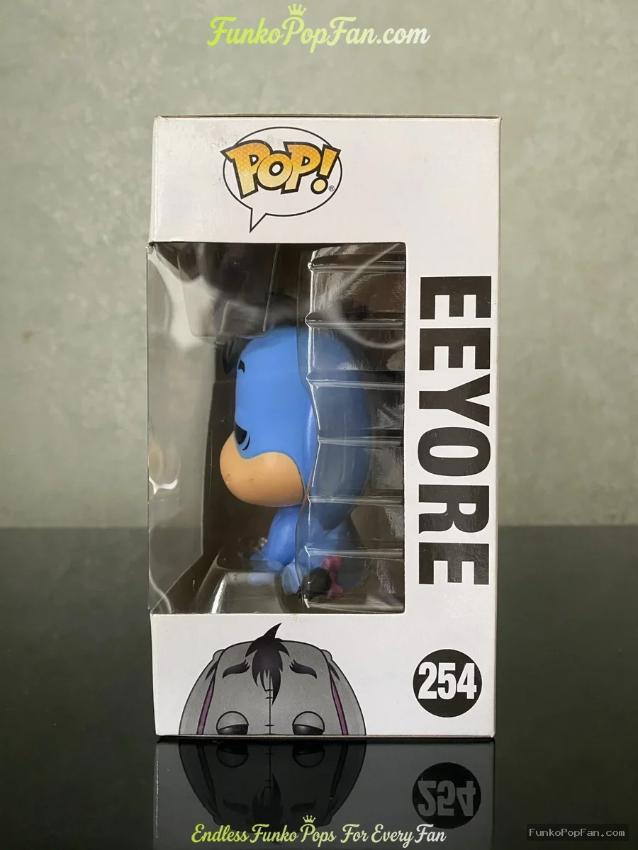Funko Pop! Disney Winnie the Pooh #254 Eeyore (Barnes & Noble Exclusive) Vinyl Figure Bobblehead Vau - Funko Pop Figure