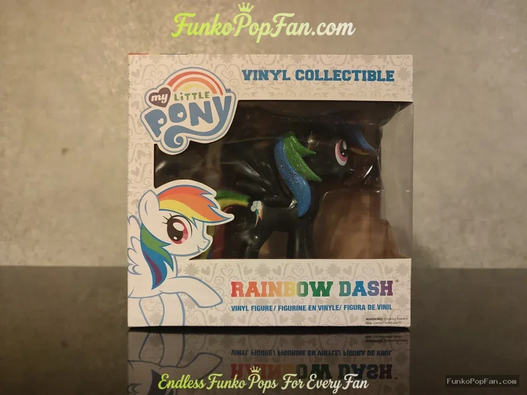 My Little Pony Rainbow Dash #145 Vinyl Figure Collectible Vinyl Figure Bobblehead Vaulted Collectible With Protector Funko Pop Figure