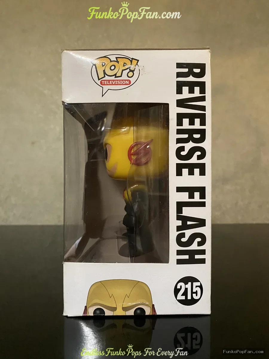 Funko Pop! Television The Flash #215 Reverse Flash Vinyl Figure Bobblehead Vaulted Collectible With  - Funko Pop Figure