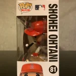Funko Pop! MLB Los Angeles Angels #81 Shohei Ohtani Vinyl Figure Bobblehead Vaulted Collectible With - Funko Pop Figure