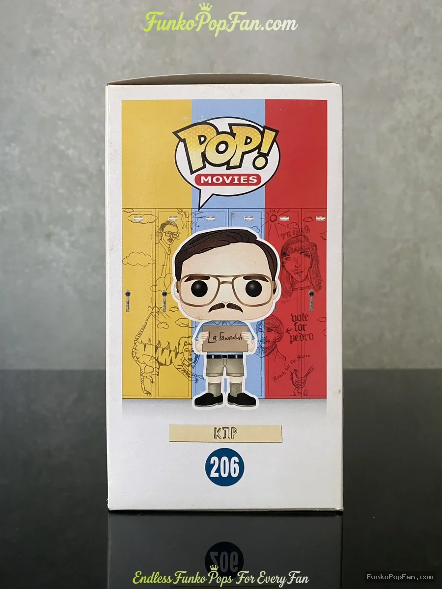 Funko Pop! Movies Napoleon Dynamite #206 Kip 2016 Vinyl Figure Bobblehead Vaulted Collectible With P - Funko Pop Figure