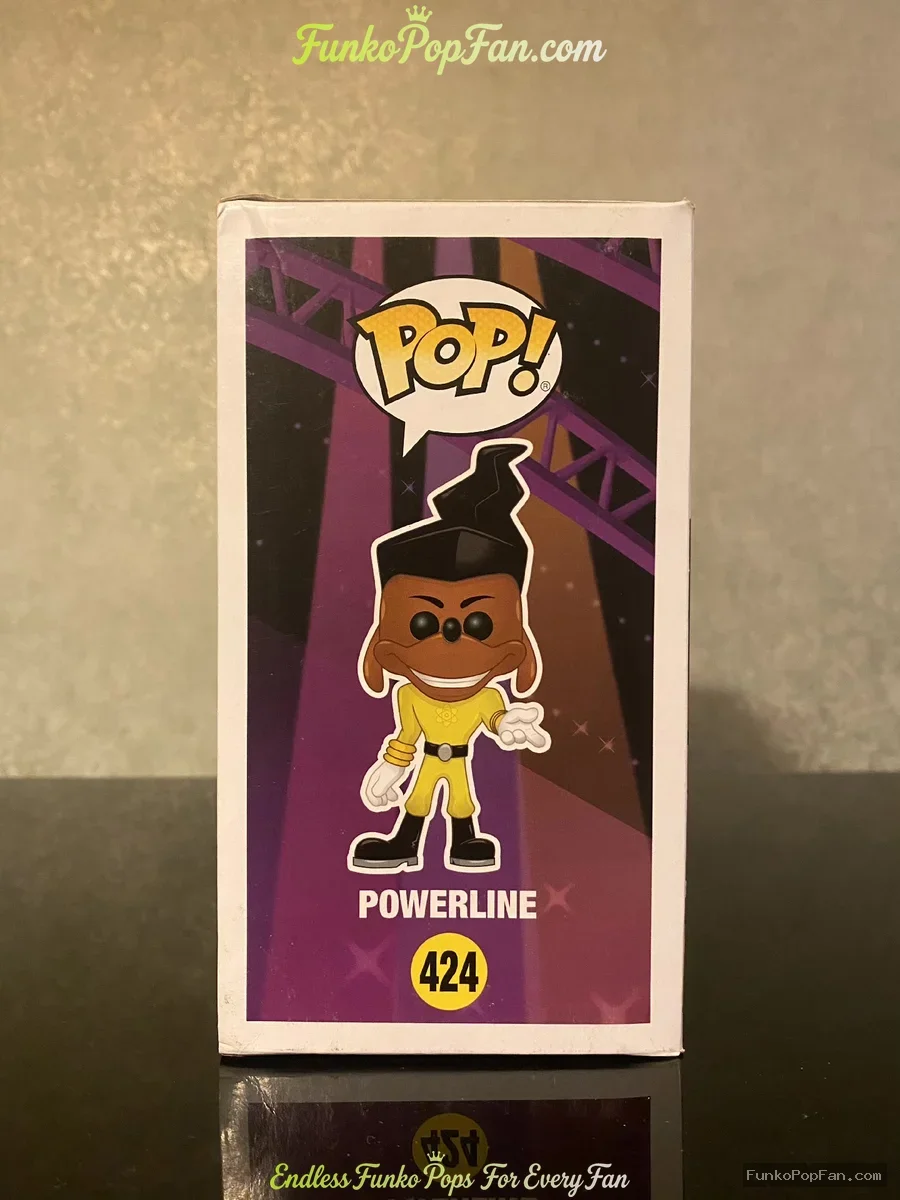 Funko Pop! Disney Powerline #424 Powerline Vinyl Figure Bobblehead Vaulted Collectible With Protecto - Funko Pop Figure