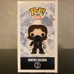 Funko Pop Marvel Captain America #43 Winter Soldier Vinyl Figure Bobblehead Vaulted Collectible With - Funko Pop Figure