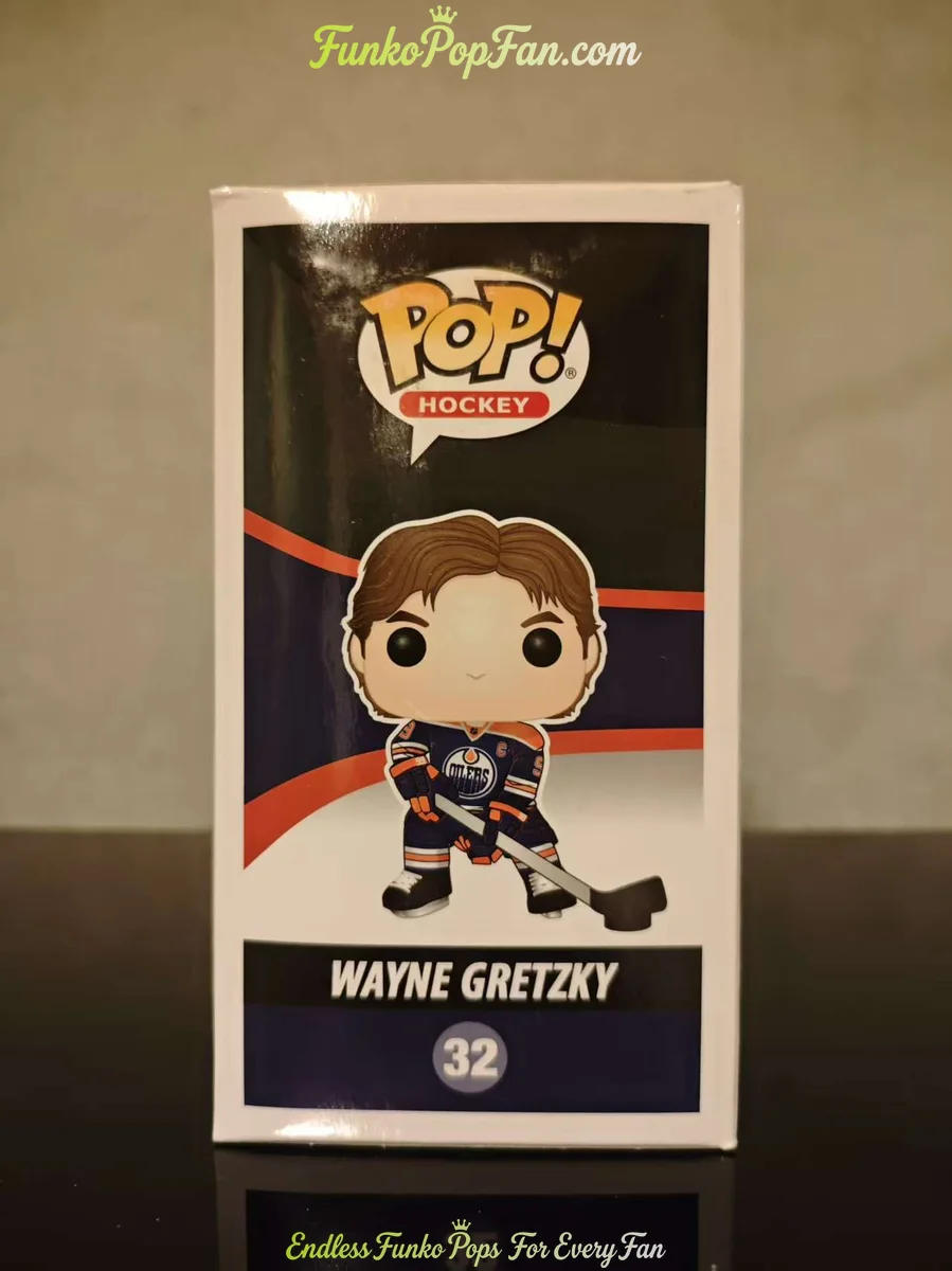 Funko Pop! Hockey Oilers #32 Wayne Gretzky (Chase) Vinyl Figure Bobblehead Vaulted Collectible With  - Funko Pop Figure