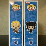 Funko Pop! Marvel Comic Covers X-Men #63 Sabretooth (Amazon Exclusive) Vinyl Figure Bobblehead Vault - Funko Pop Figure
