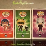 Bundle Funko Pop! Animation Miraculous Ladybug Lot of 3 #359 Ladybug w/Tikki + #360 Cat Noir w/Plagg - Funko Pop Figure