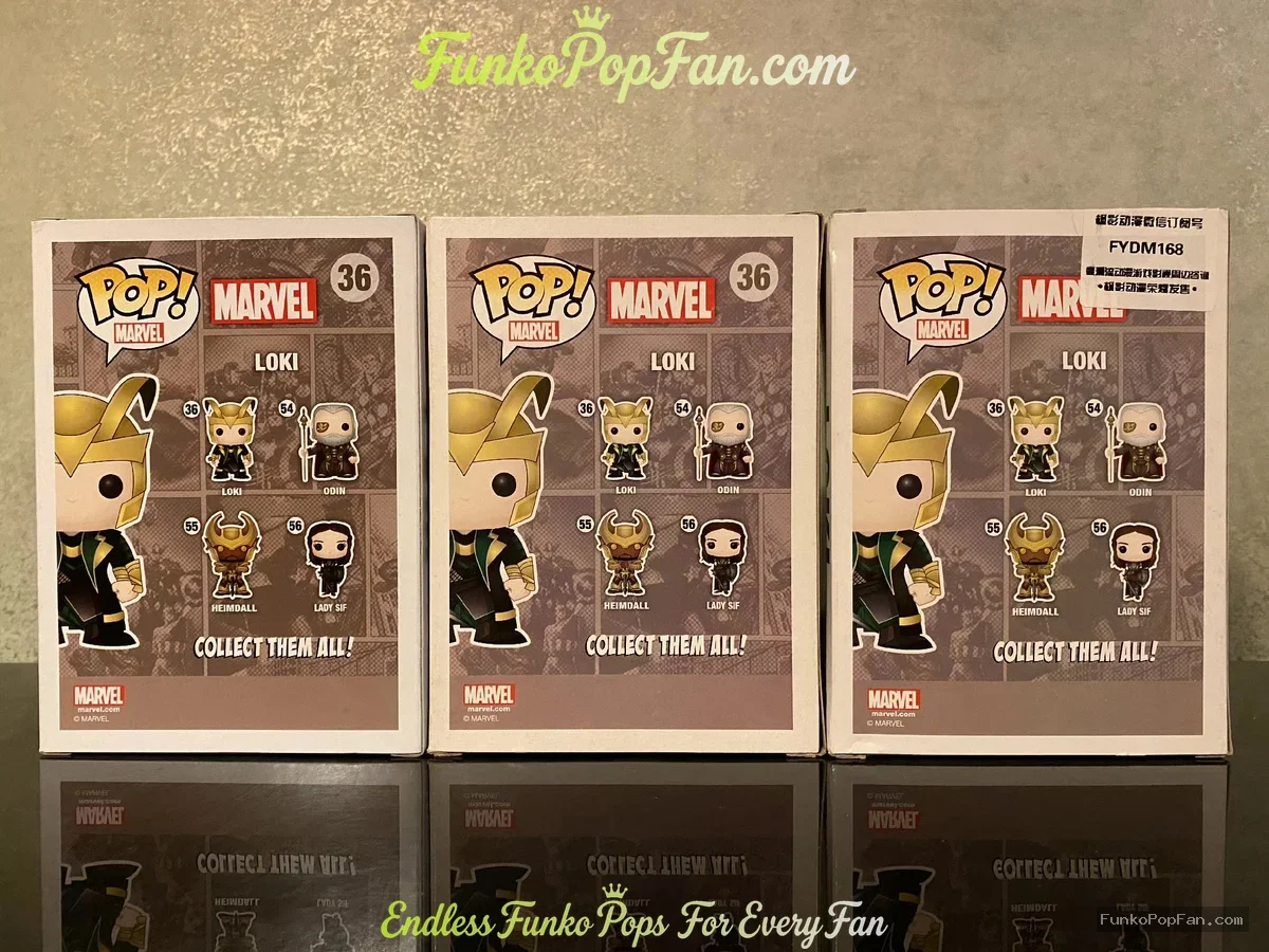 Bundle Funko Pop! Marvel Loki #36 Loki X1 Vinyl Figure Bobblehead Vaulted Collectible With Protector - Funko Pop Figure