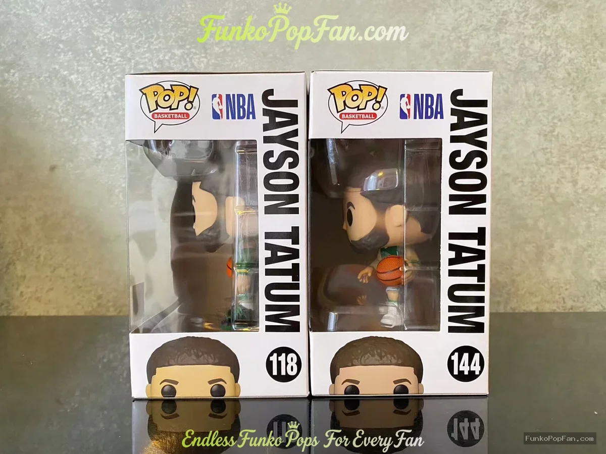 Bundle Funko Pop! Basketball #118 Jayson Tatum Vinyl Figure Bobblehead Vaulted Collectible With Prot - Funko Pop Figure