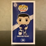 Funko Pop Football Chelsea #34 Christian Pulisic Vinyl Figure Bobblehead Vaulted Collectible With Pr - Funko Pop Figure