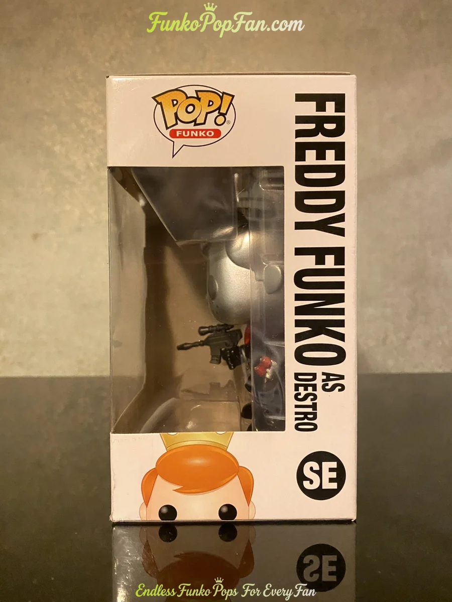 Funko Pop! G.I. Joe #105 Freddy Funko as Destro (SE 1/4000 Exclusive) Vinyl Figure Bobblehead Vaulte - Funko Pop Figure