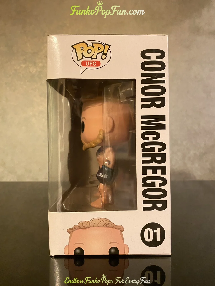 Funko Pop! UFC #01 Conor McGregor Vinyl Figure Bobblehead Vaulted Collectible With Protector - Funko Pop Figure