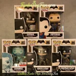 Bundle Funko Pop! DC Icons #84 Batman / Superman #85 / Aquaman #87 / Armored Batman #88 / Knightmare Batman #89 Vinyl Figure Bobblehead Vaulted Collectible With Protector Funko Pop Figure