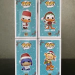 Bundle Funko Pop #1127/#1128/#1129/#1130 Disney Christmas Daisy Duck / Donald Duck / Eeyore / Tigger - Funko Pop Figure