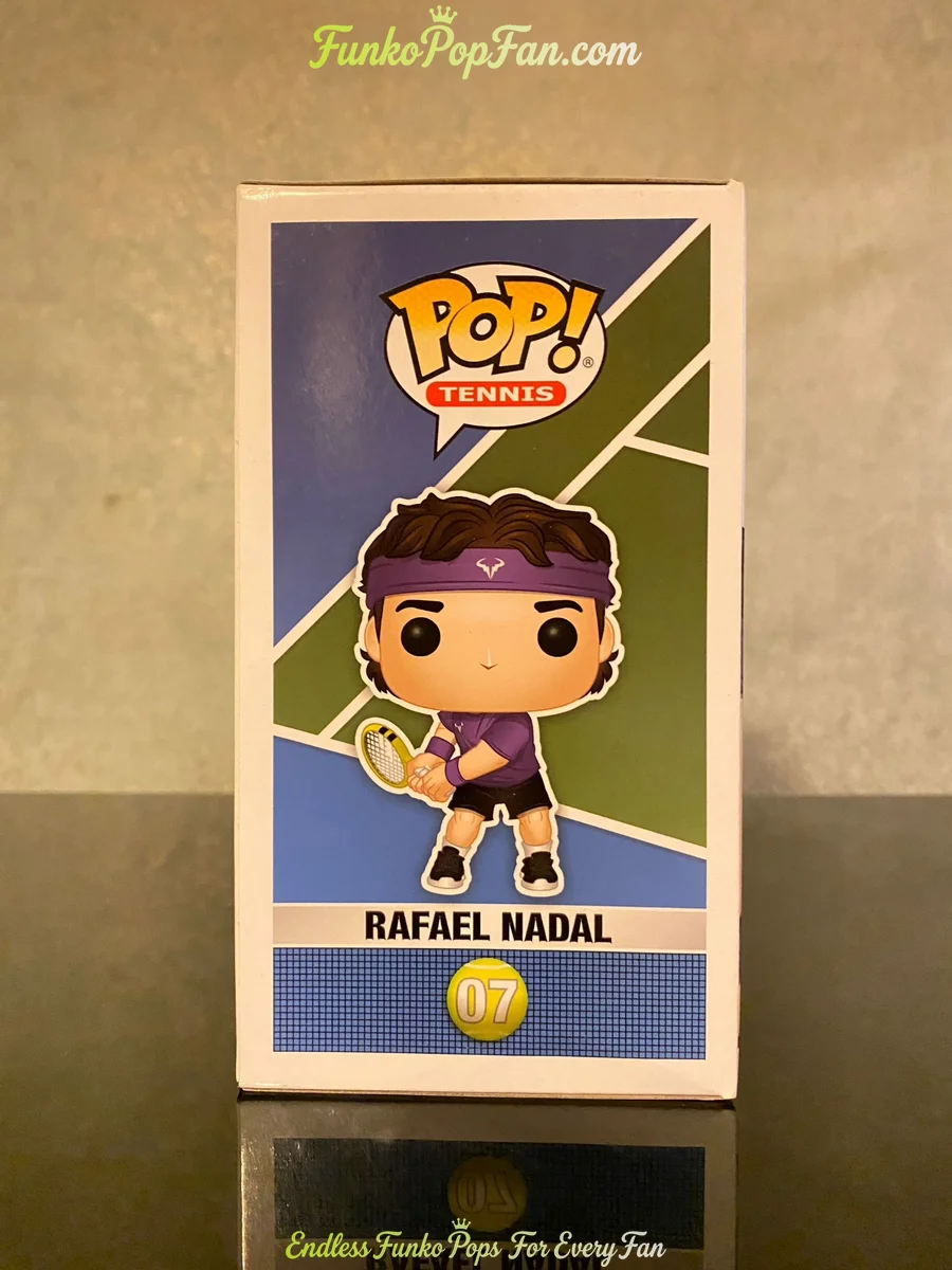 Funko Pop! Tennis Tennis #07 Rafael Nadal Vinyl Figure Bobblehead Vaulted Collectible With Protector - Funko Pop Figure