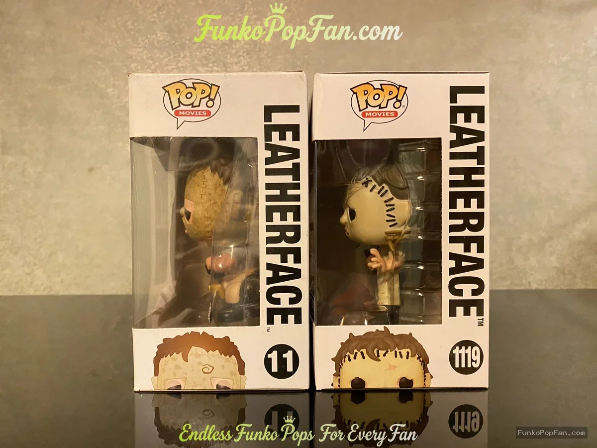 Funko Pop Movies The Texas Chainsaw Massacre #11 +#1119 Leatherface (Hot Topic Exclusive) Vinyl Figu - Funko Pop Figure