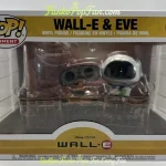 Funko Pop! Moments Pixar #1119 Wall-E & Eve Vinyl Figure Bobblehead Vaulted Collectible With Protect - Funko Pop Figure