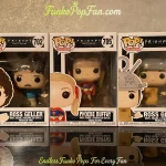 Bundle Funko Pop! Friends The TV Series #702 Ross Geller / Phoebe Buffay #705 / Ross Geller #1070 Vinyl Figure Bobblehead Vaulted Collectible With Protector Funko Pop Figure