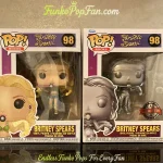 Bundle Funko Pop! Rocks Britney Spears #98 Britney Spears Vinyl Figure Bobblehead Vaulted Collectible With Protector Funko Pop Figure