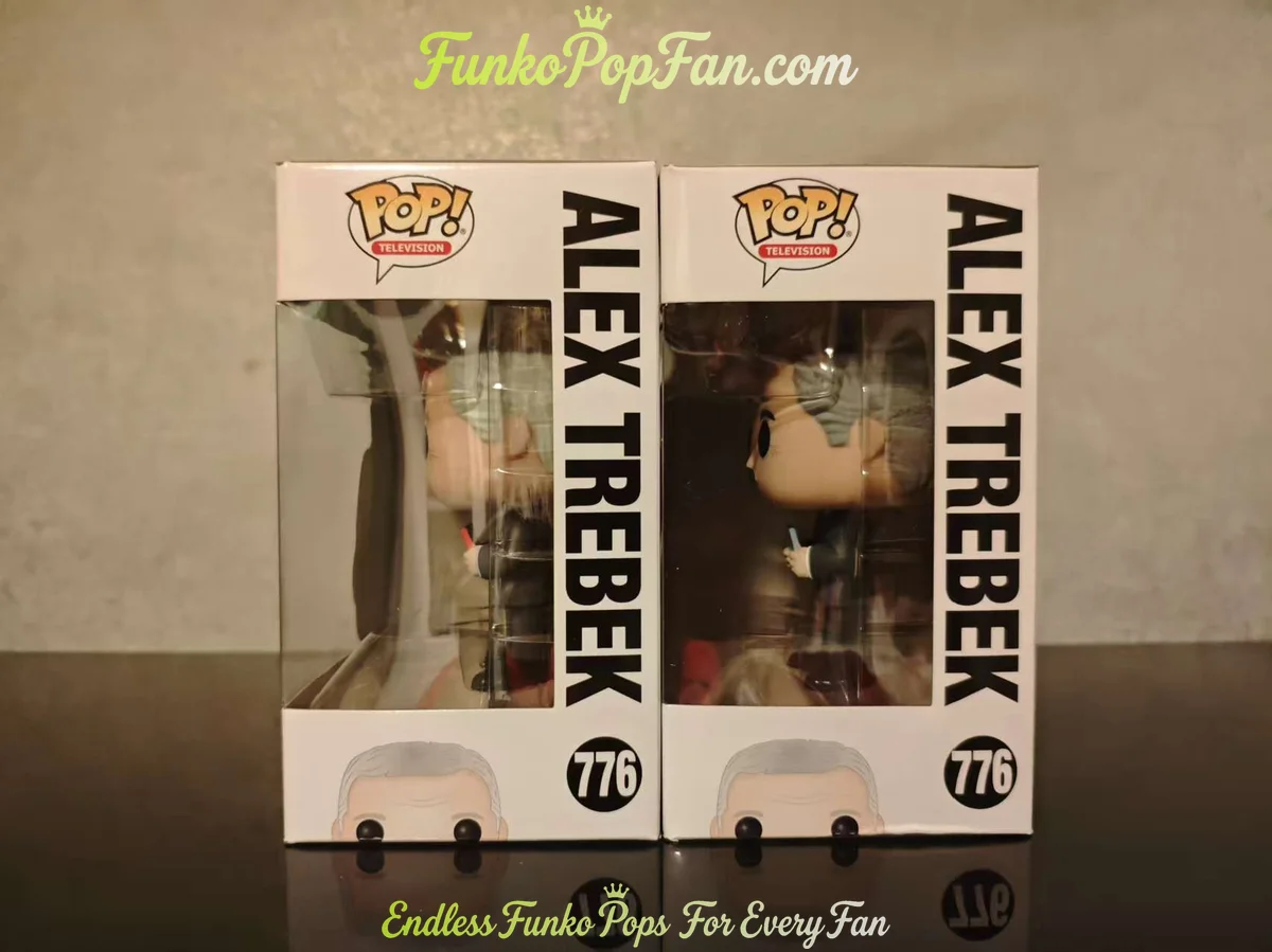 Funko Pop! Television Jeopardy! #776 Alex Trebek (Common + Chase) Vinyl Figure Bobblehead Vaulted Co - Funko Pop Figure