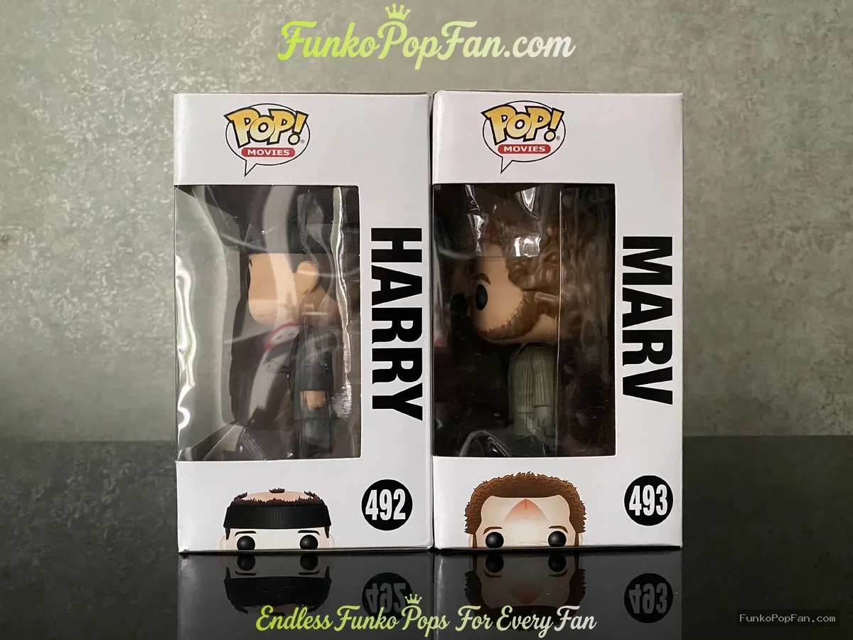 Bundle Funko Pop! Movies Home Alone #492 Harry / Mary #493 Vinyl Figure Bobblehead Vaulted Collectib - Funko Pop Figure