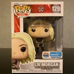 WWE Superstars #129 Liv Morgan (Fun Run, Walmart Exclusive) Vinyl Figure Bobblehead Vaulted Collectible With Protector Funko Pop Figure