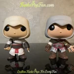 Bundle Funko Pop! Assassin's Creed Altair #437 (Chase) and Ezio #438 (Chase) Vinyl Figure Bobblehead Vaulted Collectible With Protector Funko Pop Figure