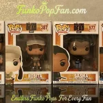 Bundle Funko Pop! TV The Walking Dead Lot of 4 #66 The Governor + #387 Rosita + #577 Sasha + #888 Michonne Vinyl Figure Bobblehead Vaulted Collectible With Protector Funko Pop Figure