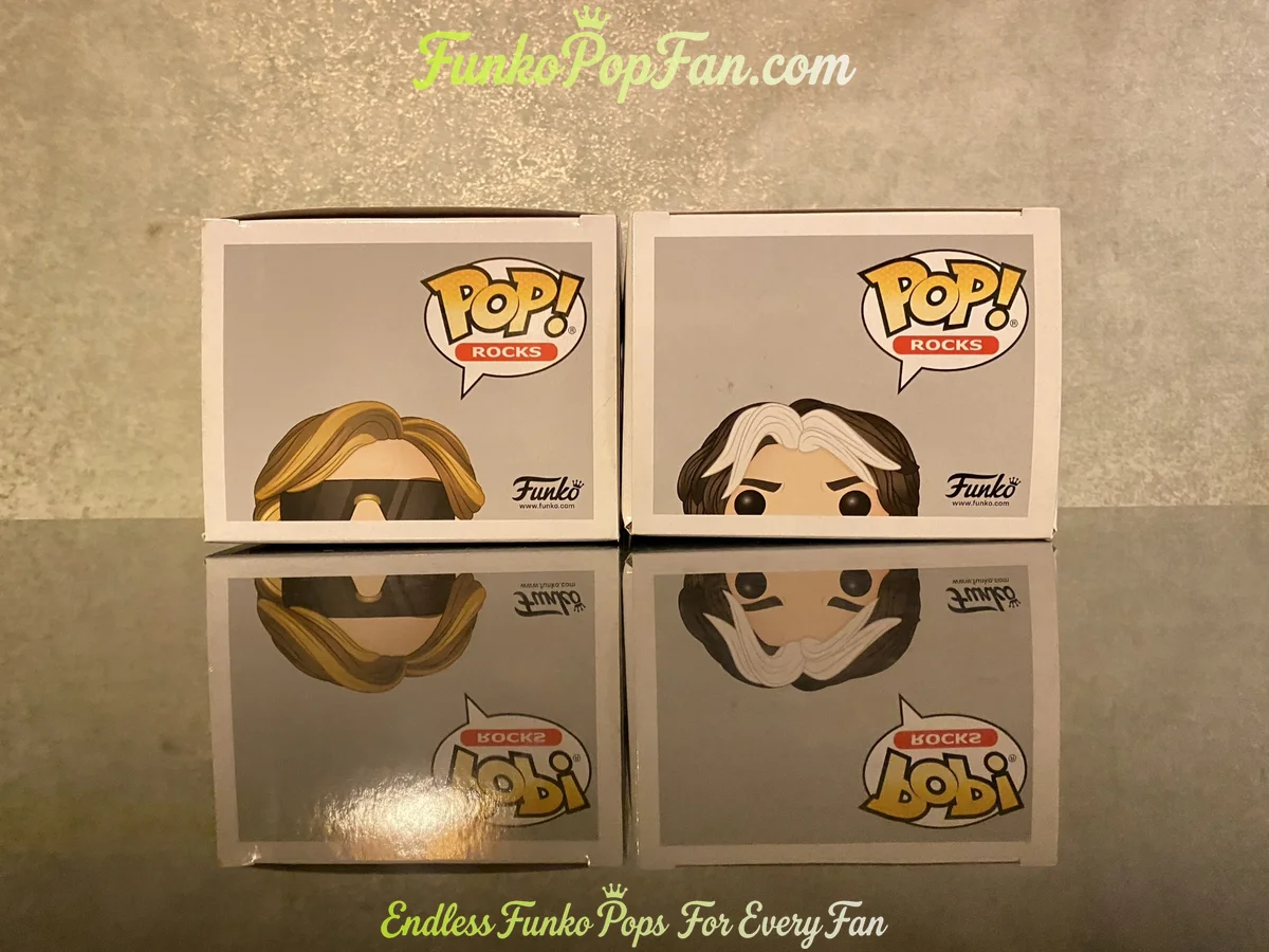 Funko Pop! #172/#173 Pop Rocks Aerosmith Steven Tyler / Joe Perry Vinyl Figure Bobblehead Vaulted Co - Funko Pop Figure